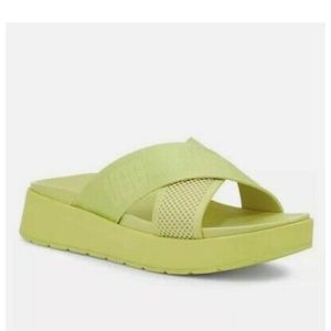 UGG Slides Sandals in Yellow Size 8